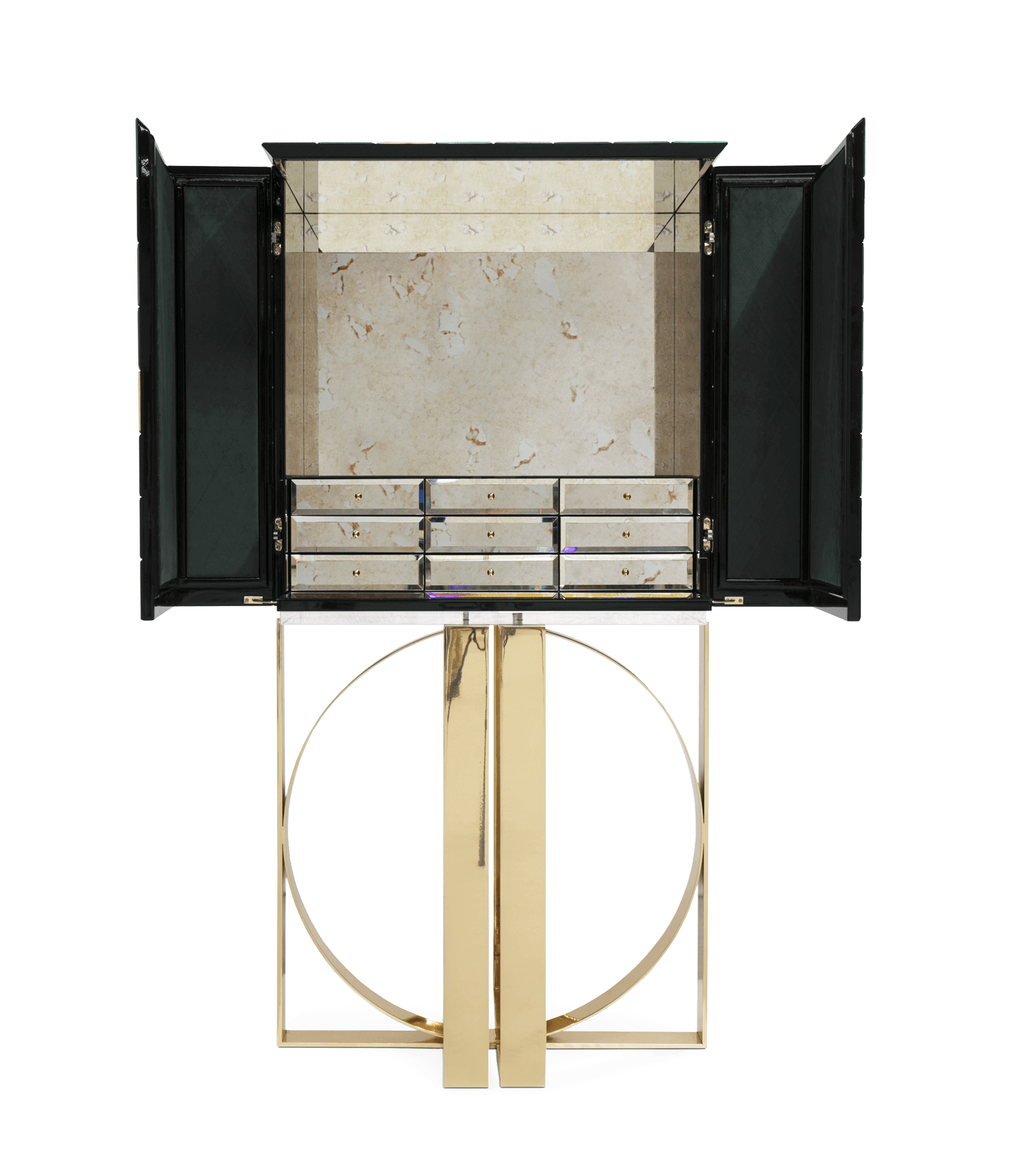 Mosaic Grüner Schrank