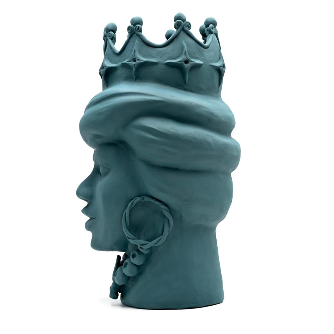 Maure‑Kopf handgefertigte Skulptur