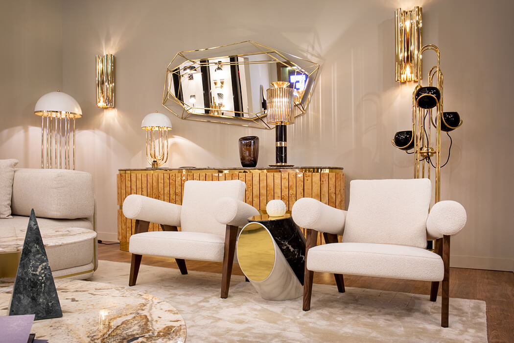 Lustre Großer Wandspiegel - 1