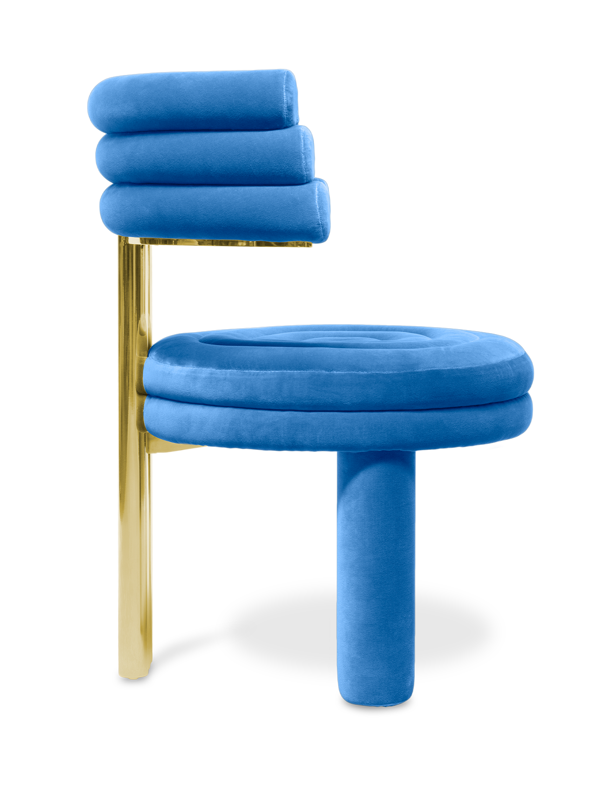 Kerr Blauer Esszimmerstuhl