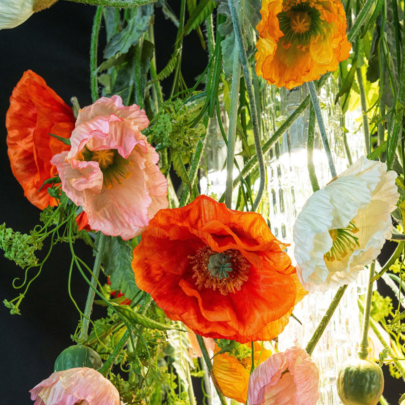 Poppy Square Kronleuchter