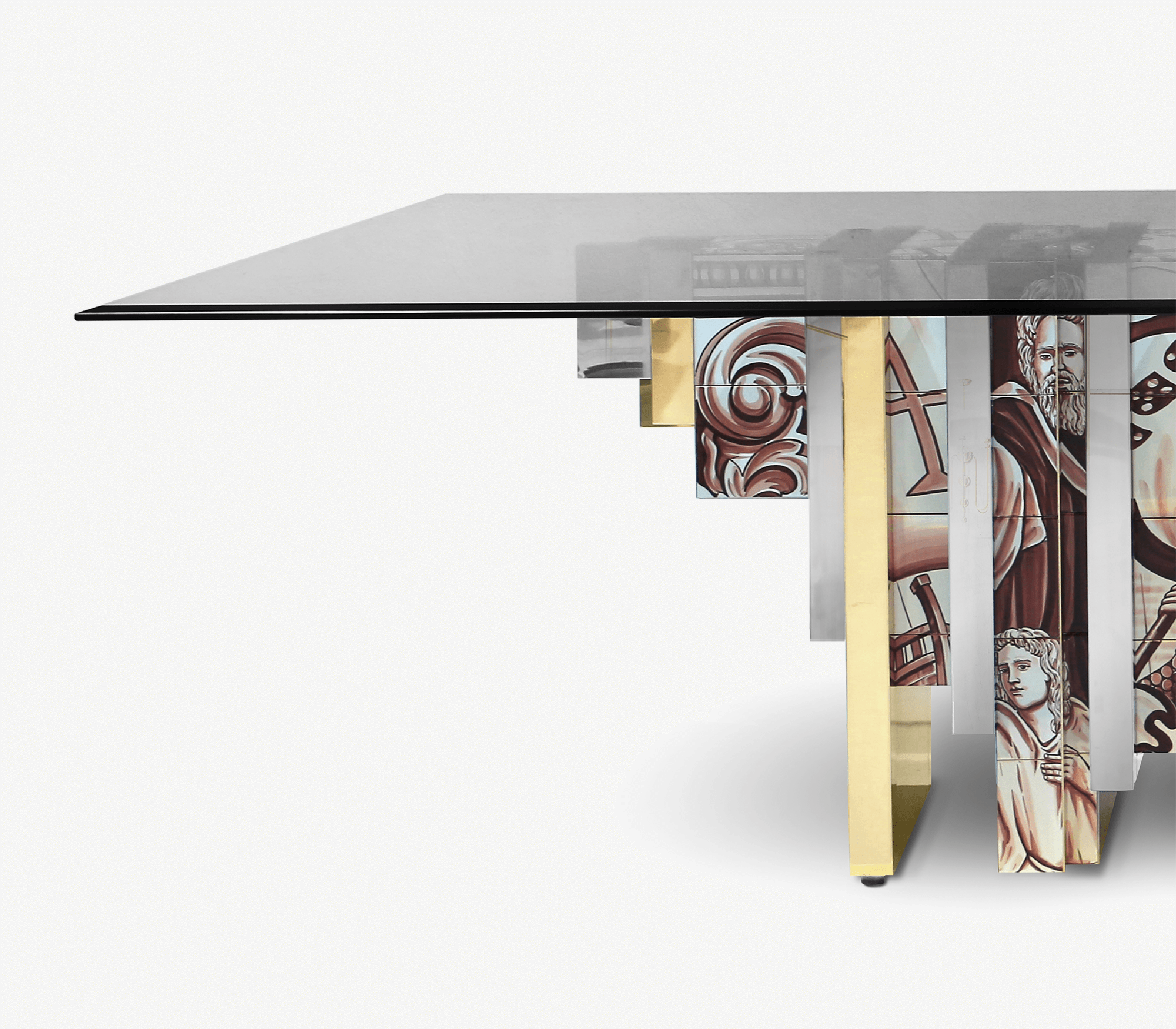 Legacy Sepia Luxus‑Esstisch