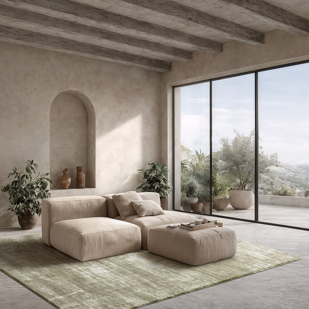 Luce Vetiver Teppich