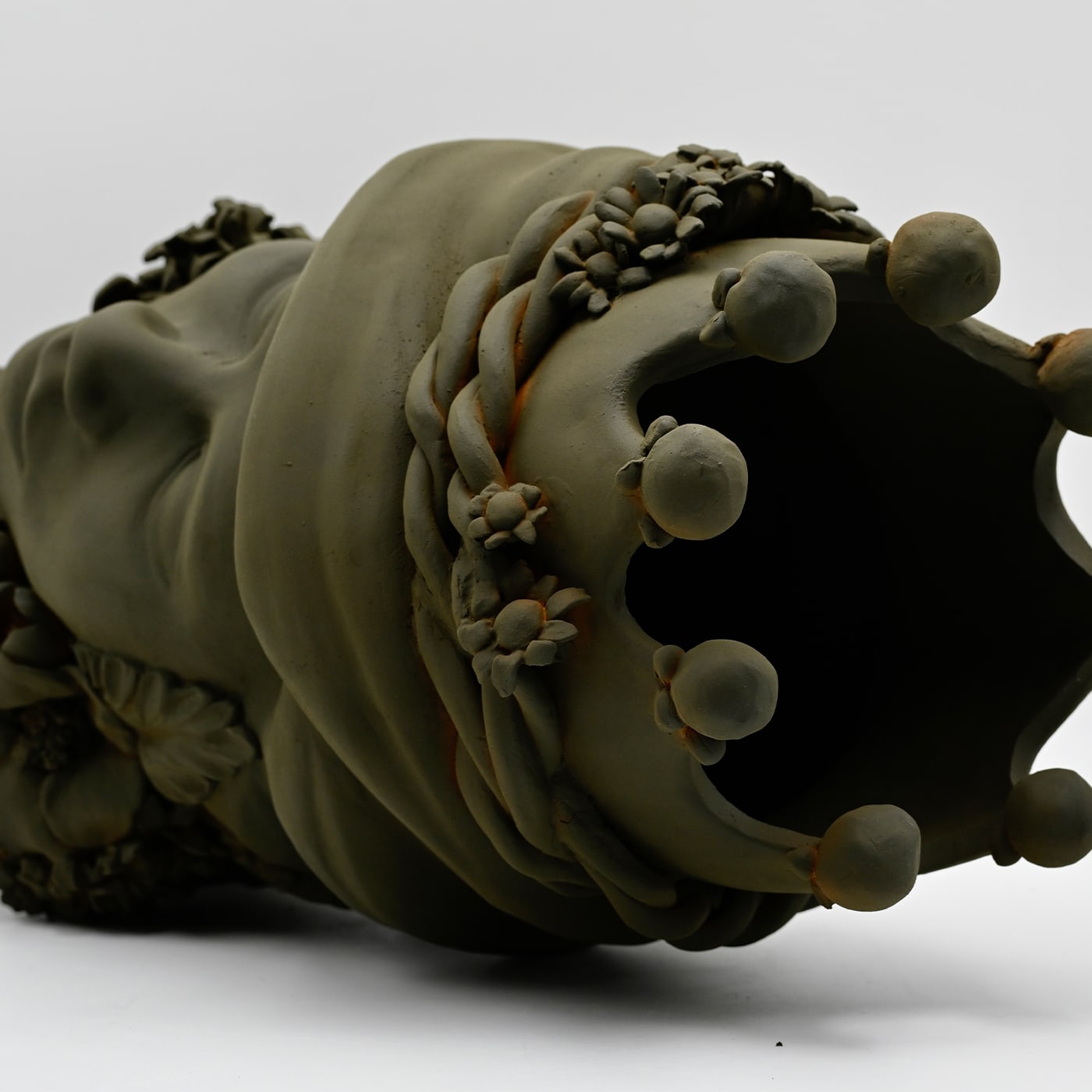 Maure‑Kopf handgefertigte Skulptur