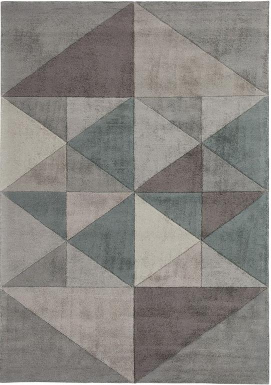 Triangles Himmel Teppich | Größe: 250 x 300 cm