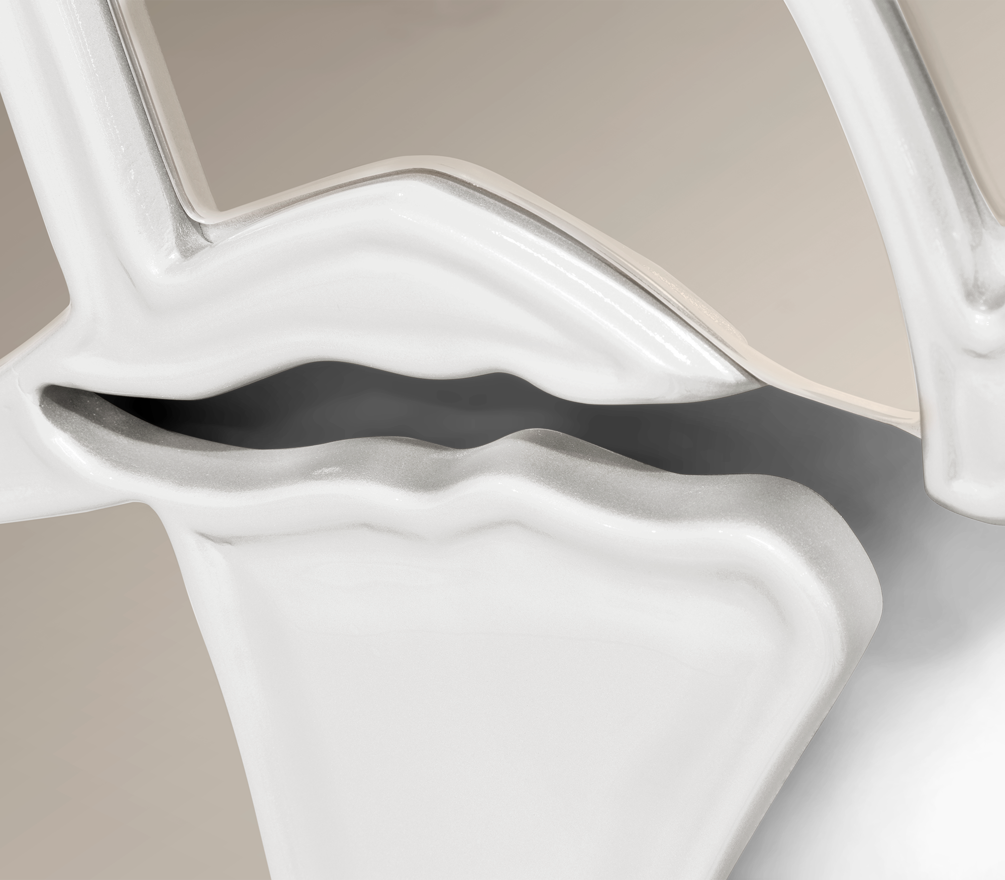 Artisan Elfenbein‑Spiegel