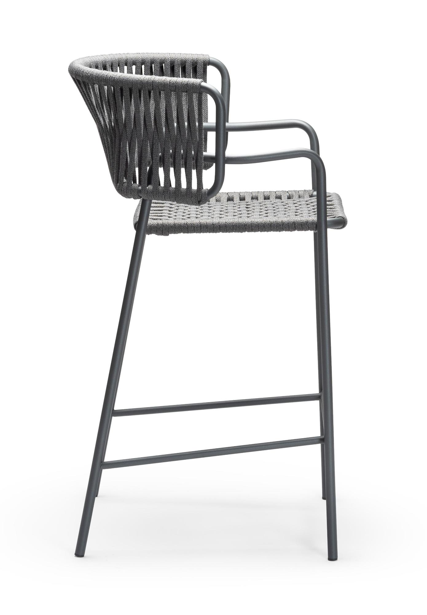 Klot SG Grauer Barhocker