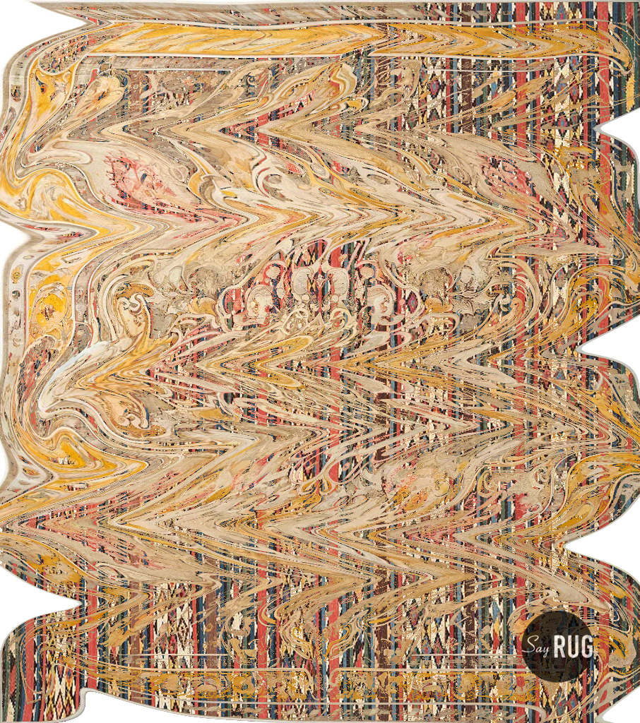 Crazy World №1 Teppich | Größe: 170 x 230 cm