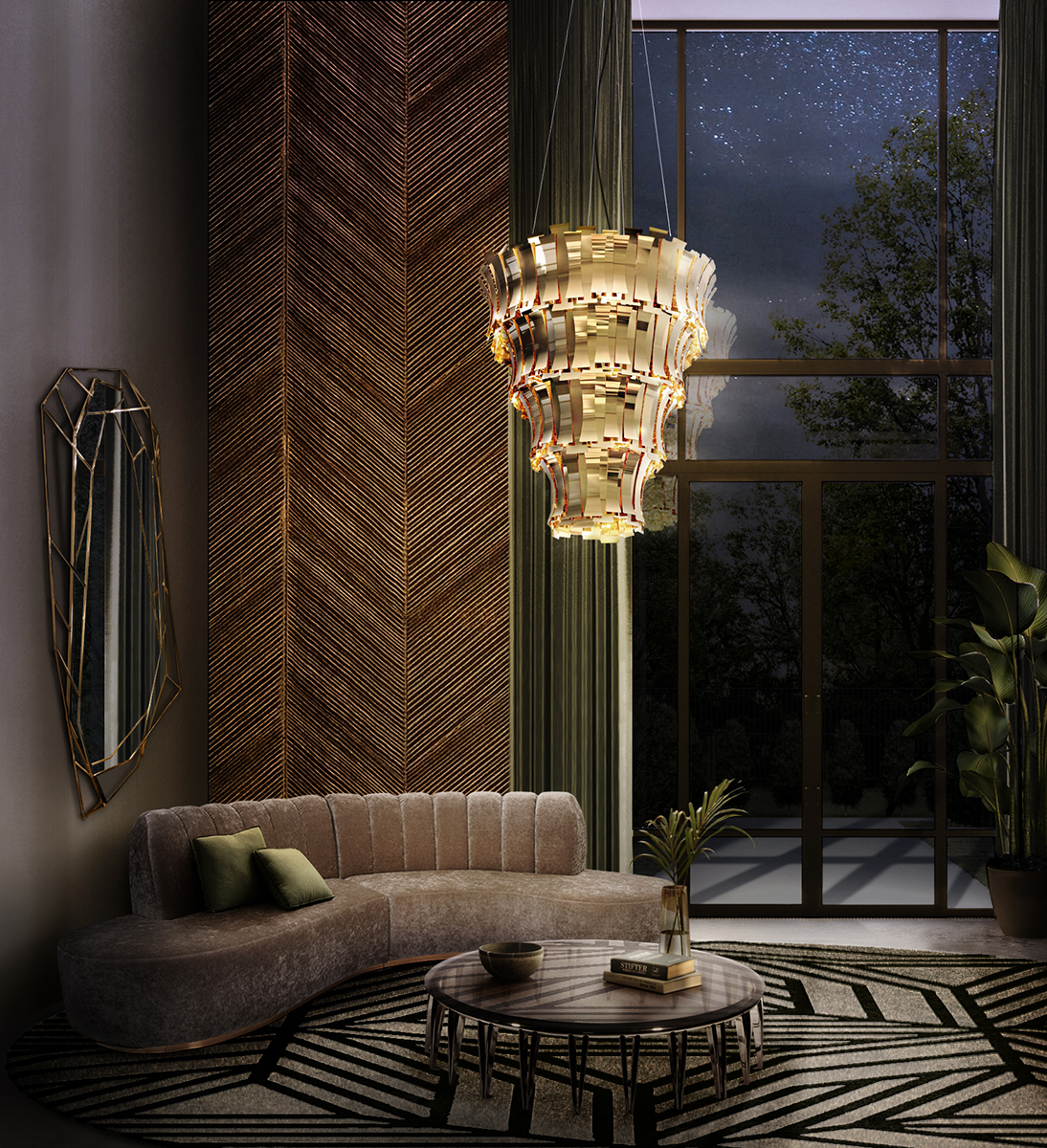 Eleganter Kronleuchter