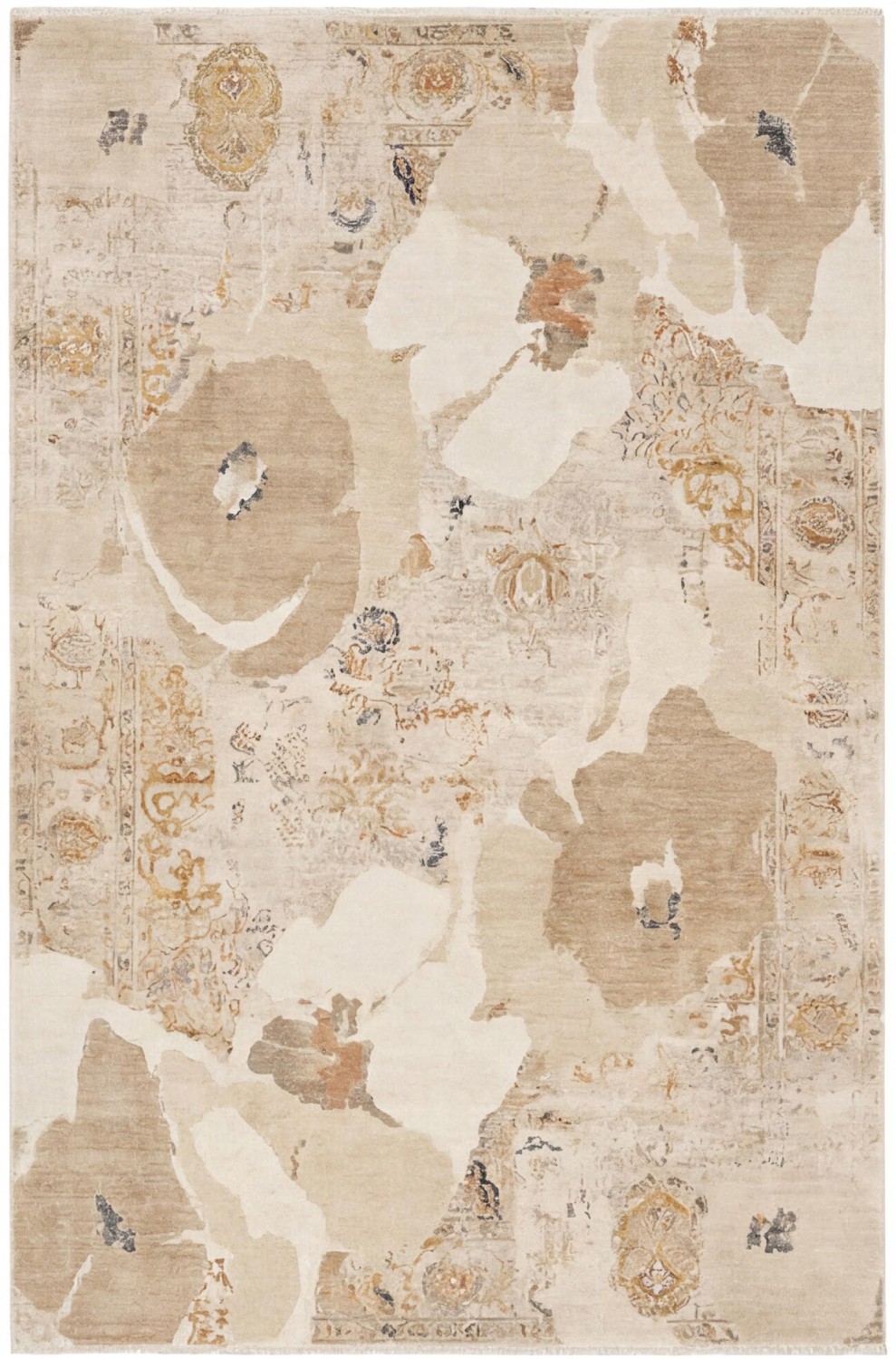 Stone Medallion Teppich