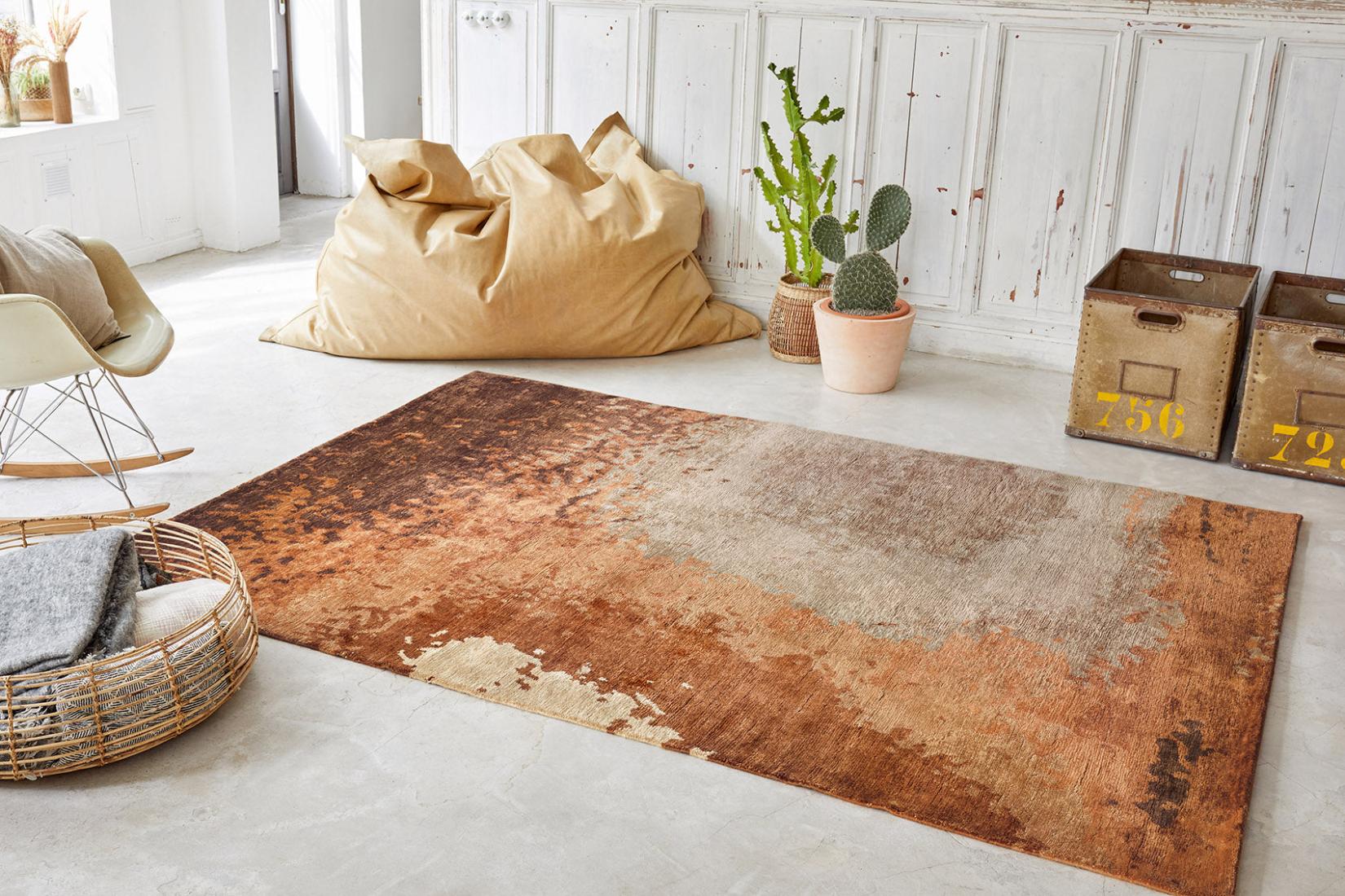 Granitee Tawny Leather Teppich | Größe: 250 x 350 cm