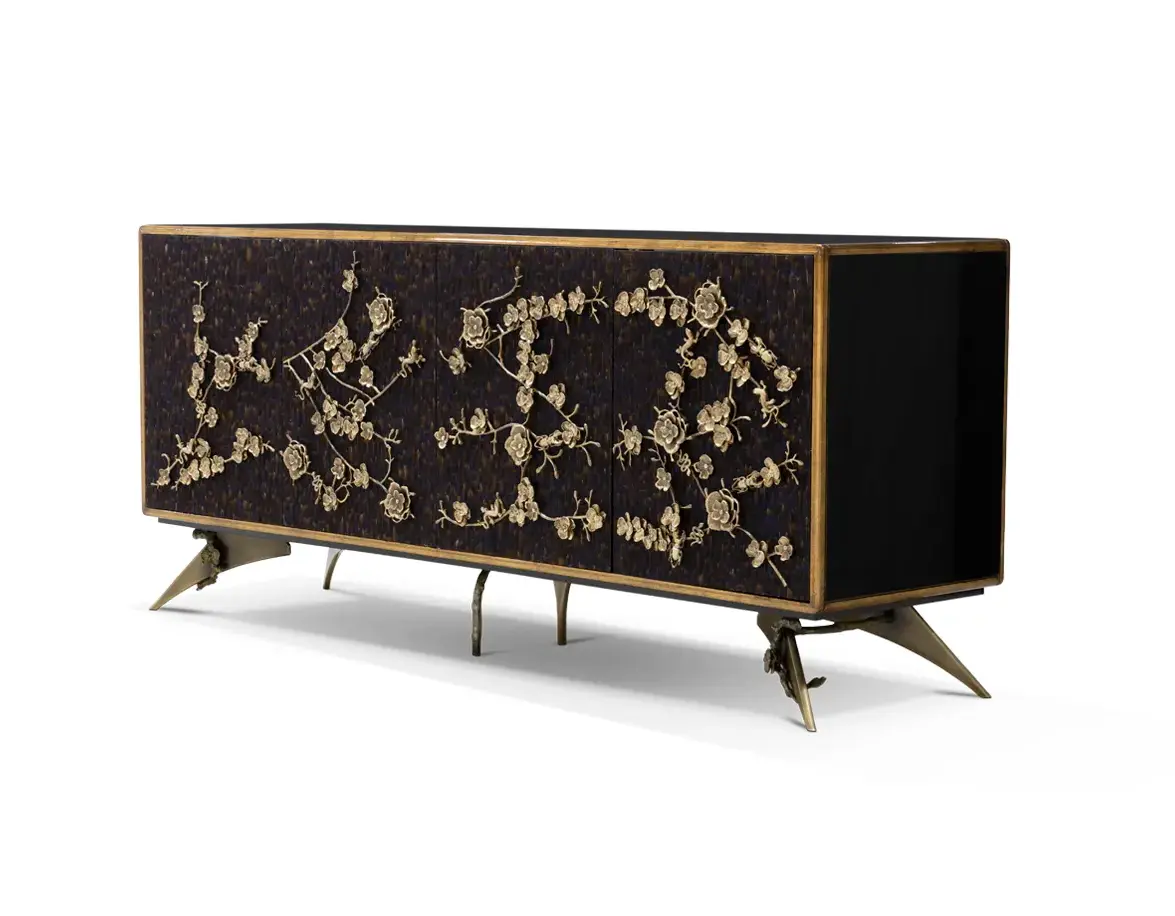 Mirage Purpurne Feder‑Schrank