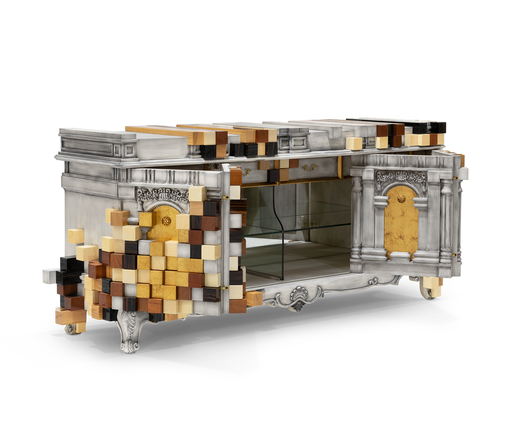 Trafalgar Graues Sideboard