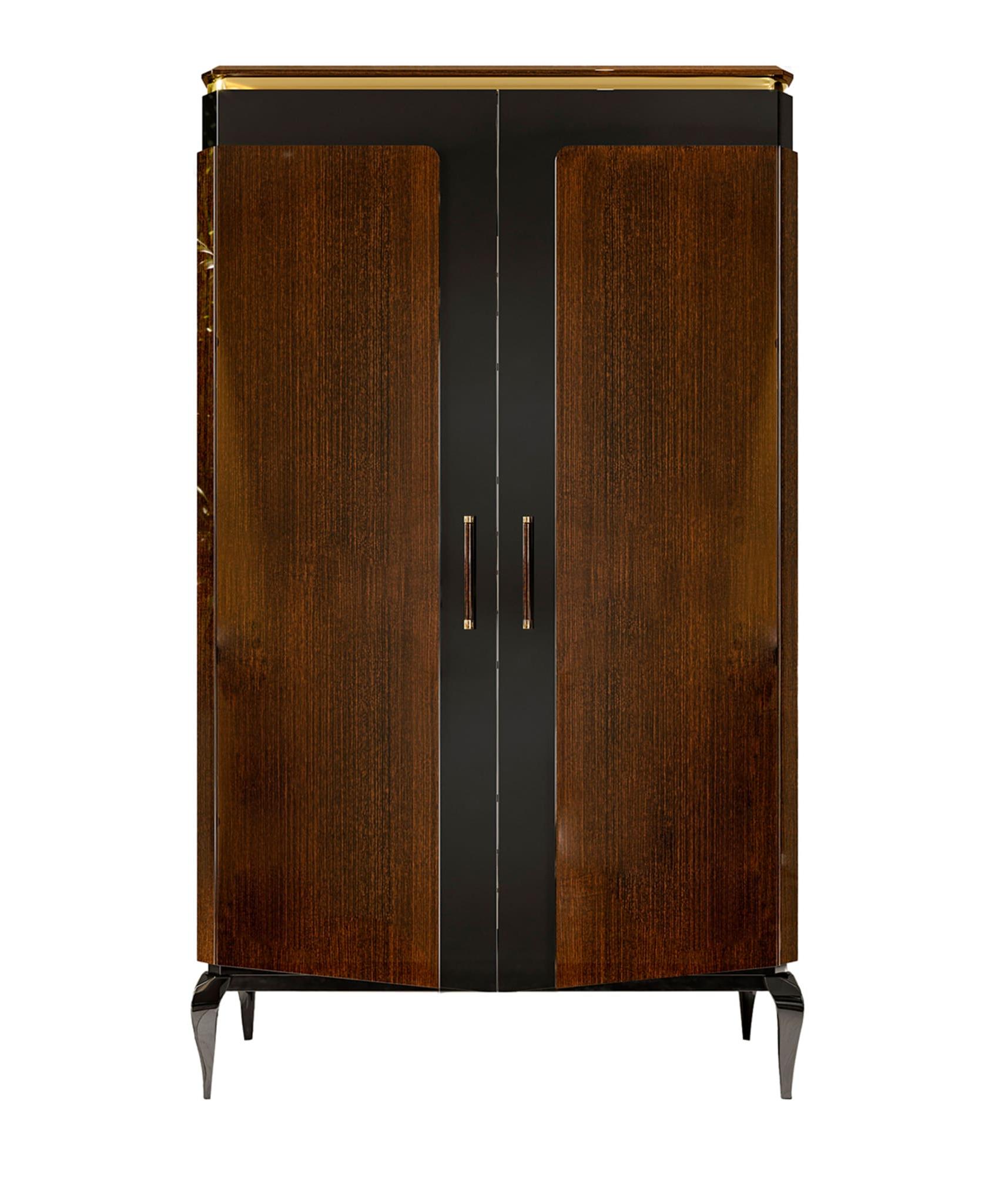 Elegance 2‑türiger Bar‑Schrank