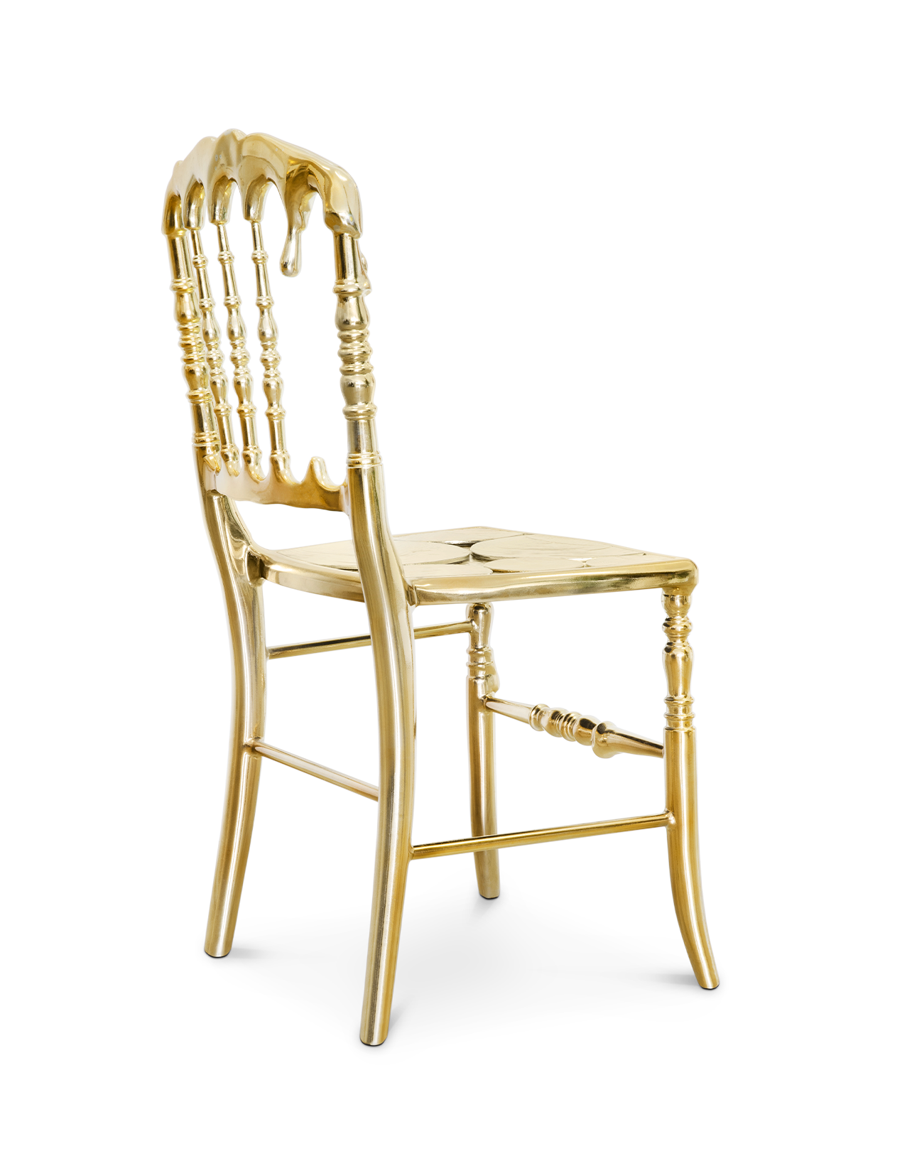 Empyrean Gold‑Akzentstuhl