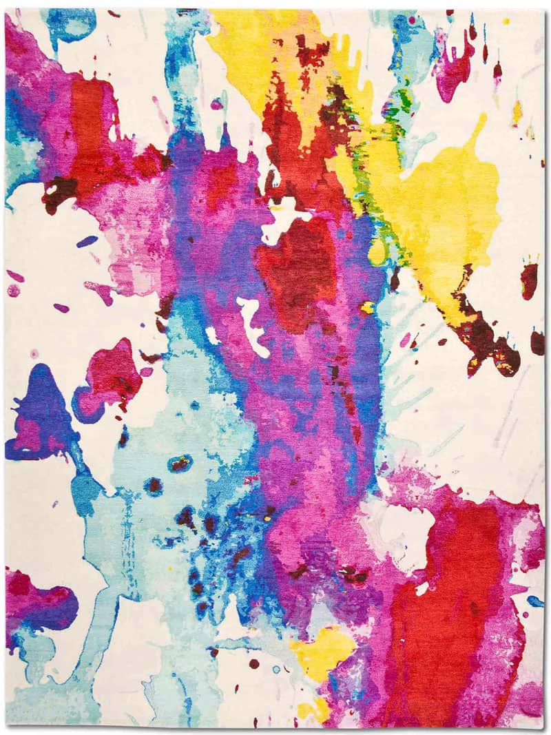 Original auf Weiß Teppich | Größe: 365 x 457 cm