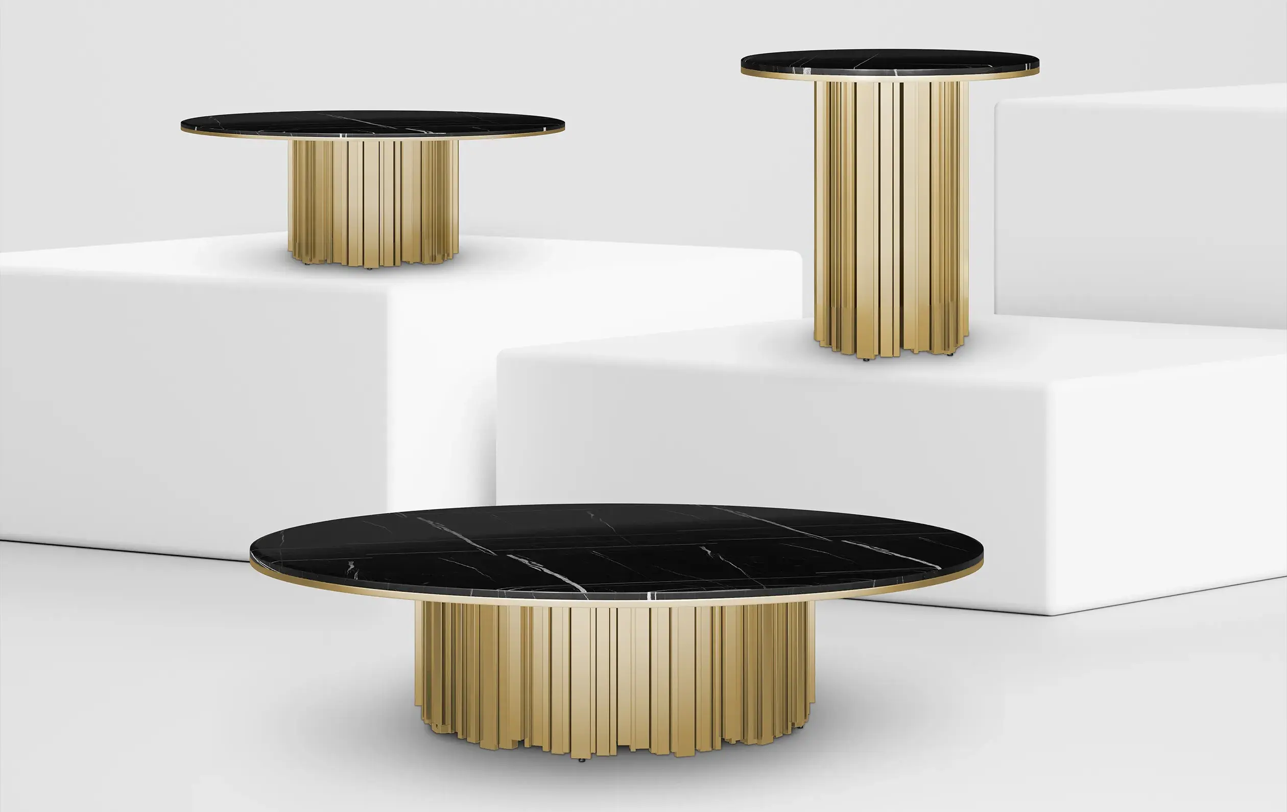 Imperial Trio Couchtisch - 1