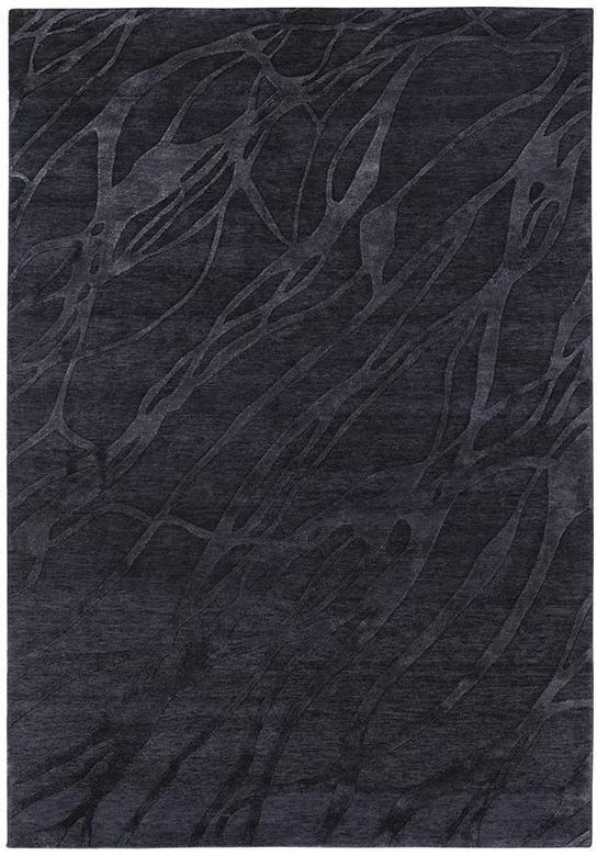 Modern Handgeknüpft Blau Teppich | Größe: 200 x 300 cm