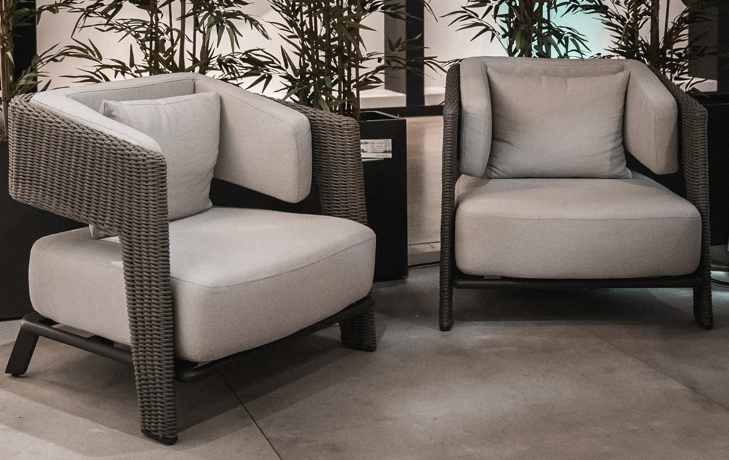 Crown grauer Outdoor‑Sessel - 6