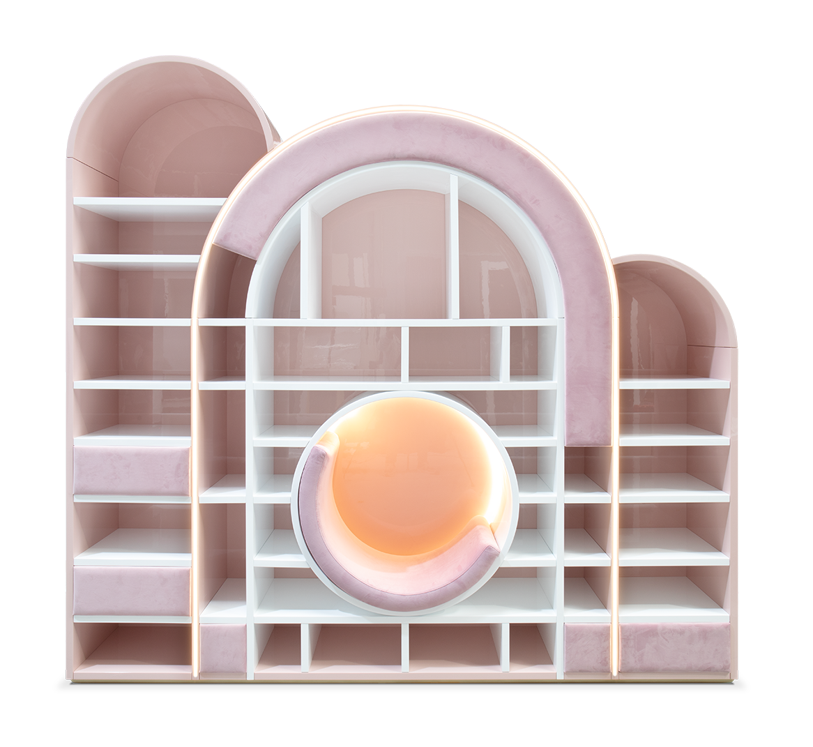 Sugar Rush Bücherregal