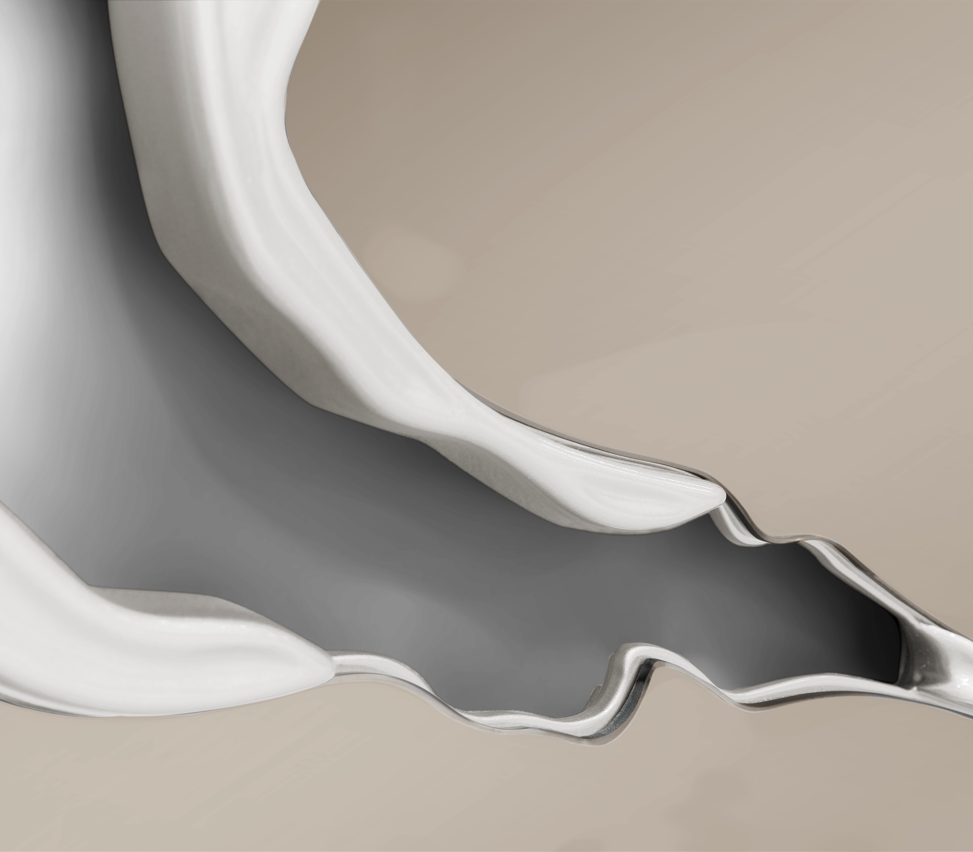 Artisan Elfenbein‑Spiegel