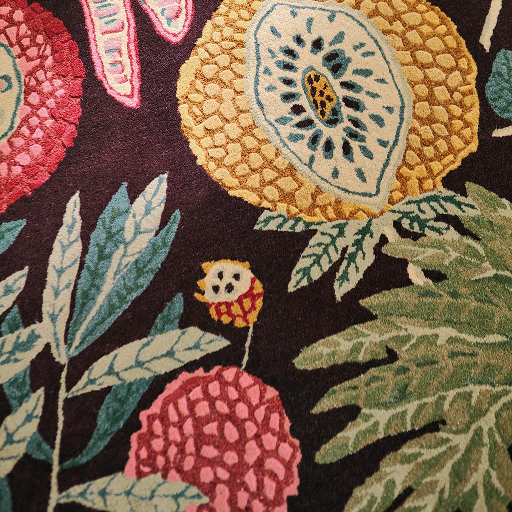 Jackfruit Cherry/Alabaster Teppich | Größe: 250 × 350 cm