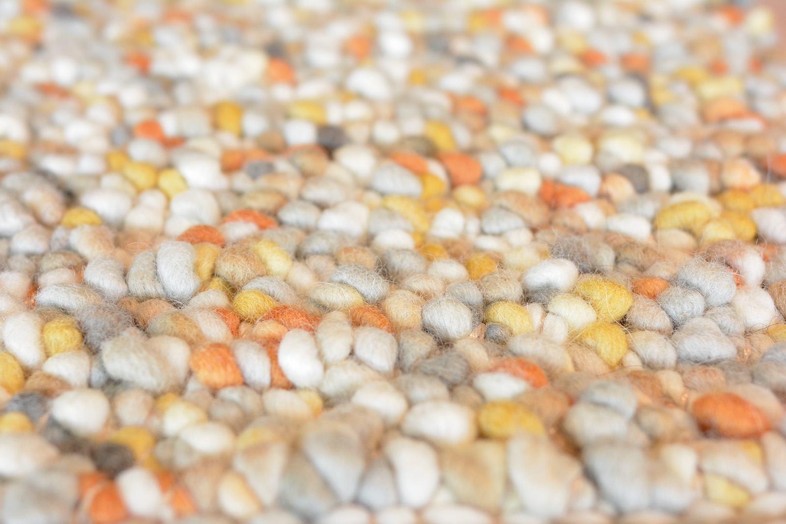 Pebble Orangeton 129803 Teppich | Größe: 140 x 200 cm