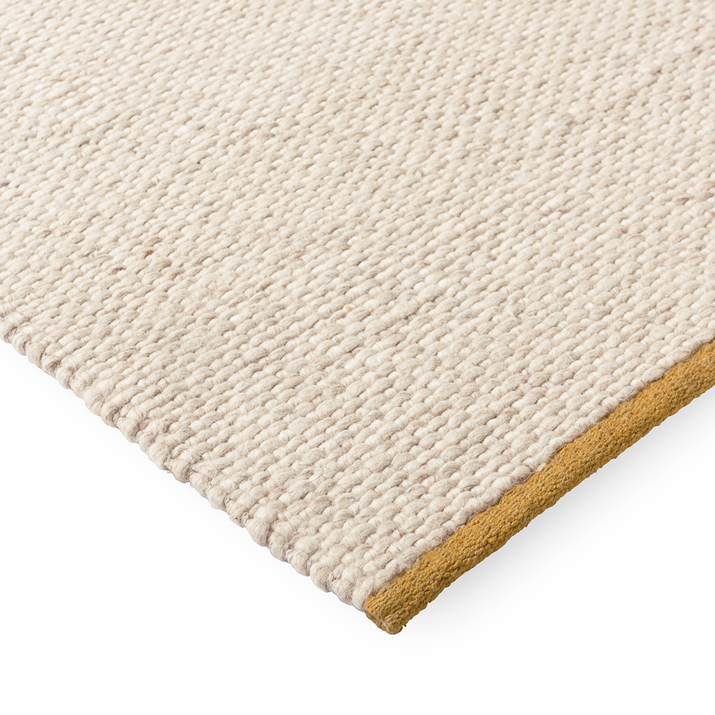 Craft Matter Plain Warm Whit Teppich | Größe: 200 x 280 cm