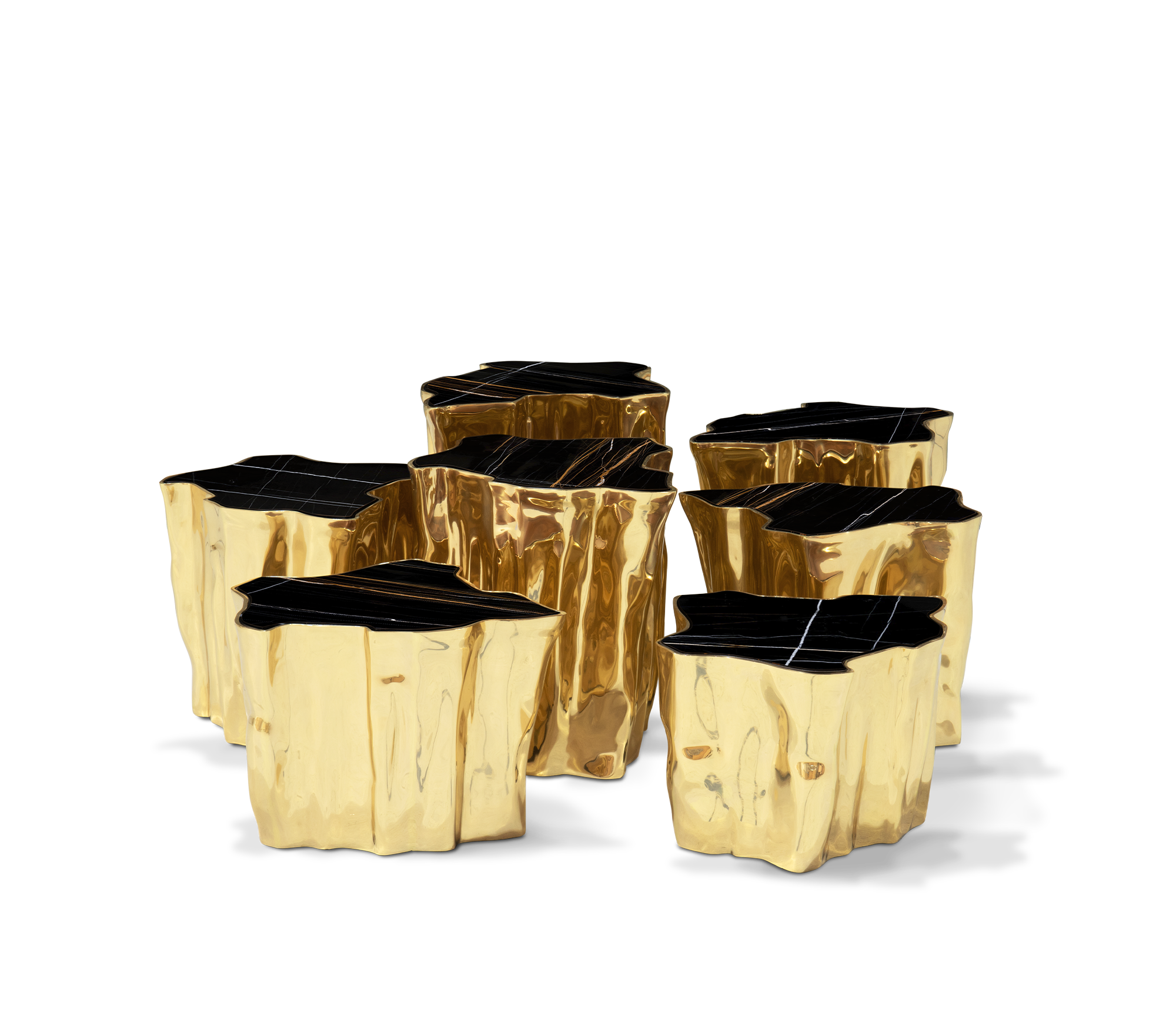 Paradise Serie Onyx‑Couchtisch