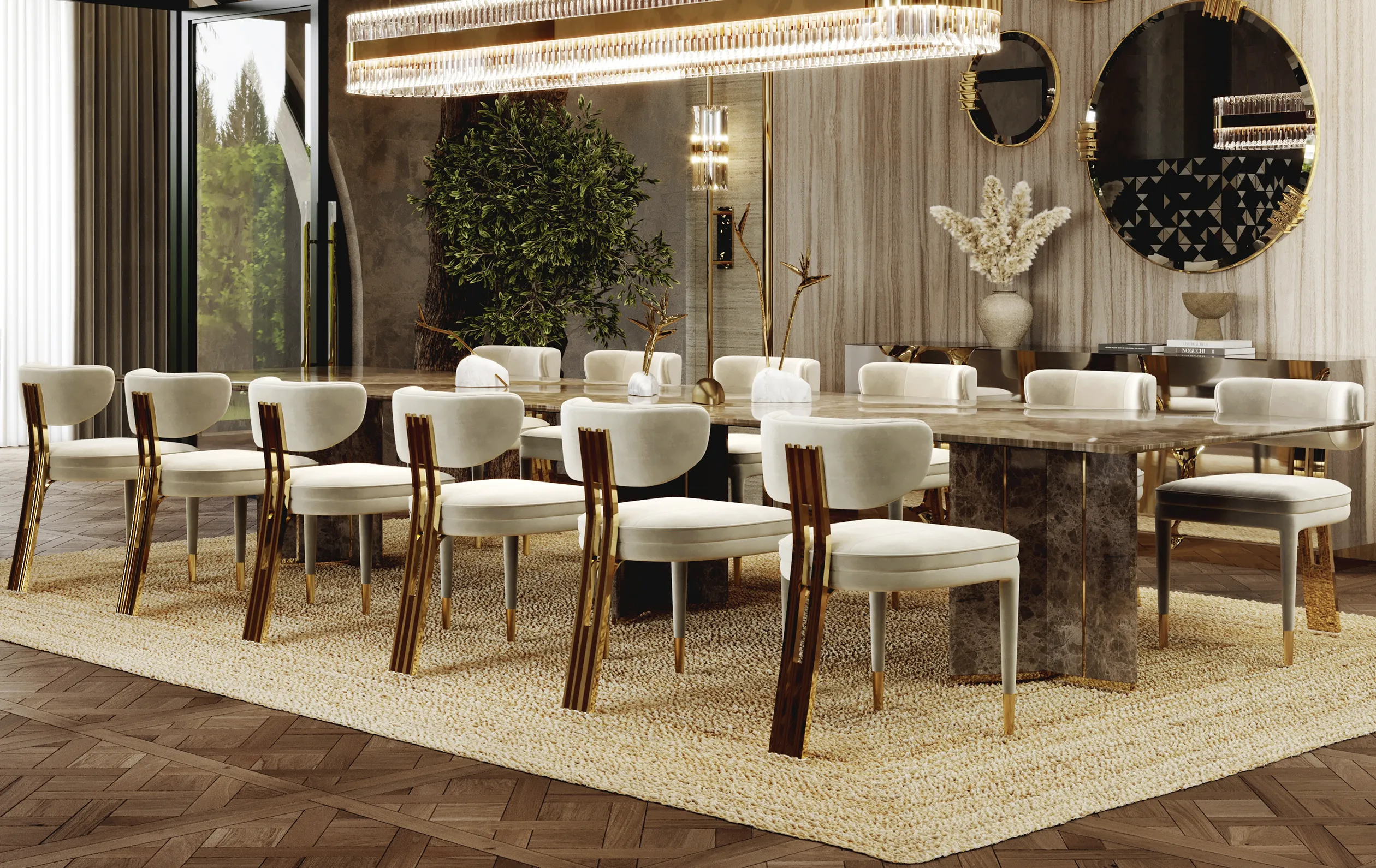 Lattice Esszimmerstuhl - 6