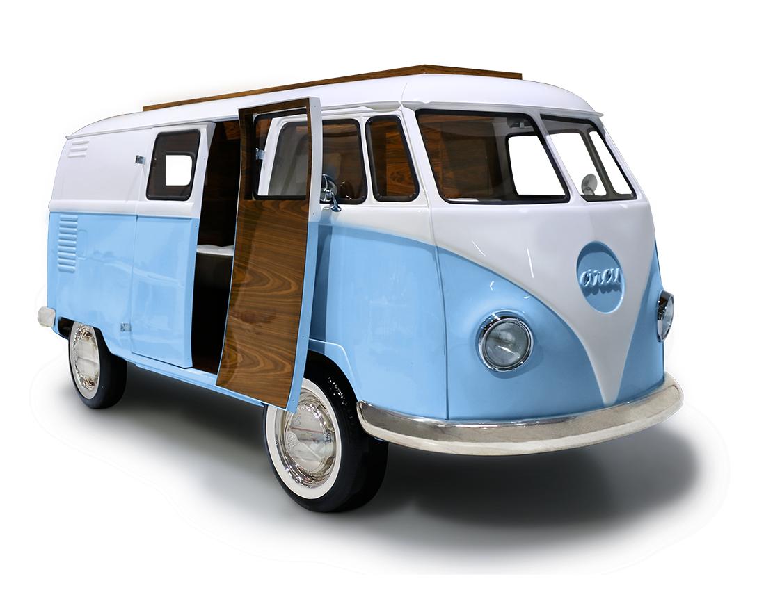Traveler’s Caravan blaues Schlafzimmer‑Set