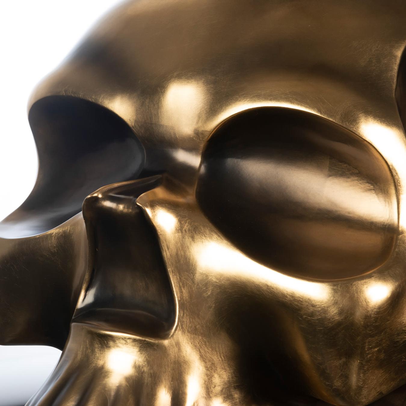 Schädel Skulptur