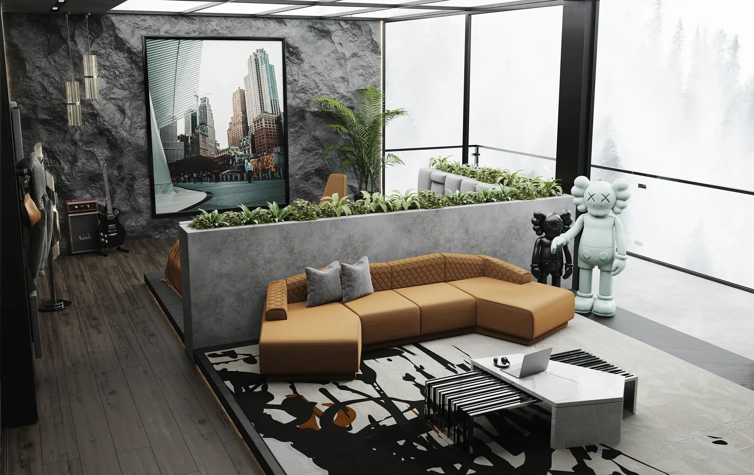 Monarch Garten‑Couchtisch - 10