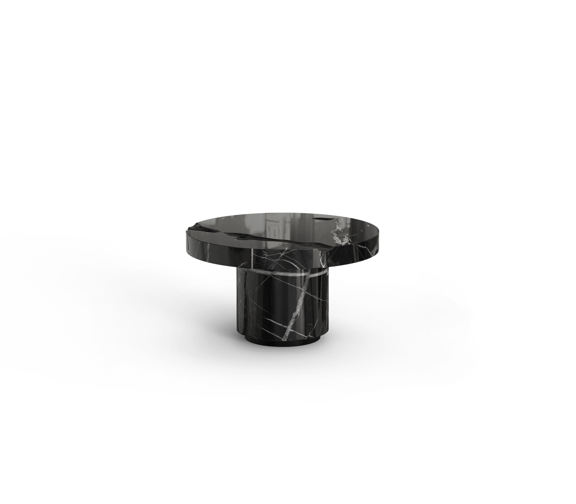 Dominion Nero Marquina 3‑teiliges Mitteltisch‑Set