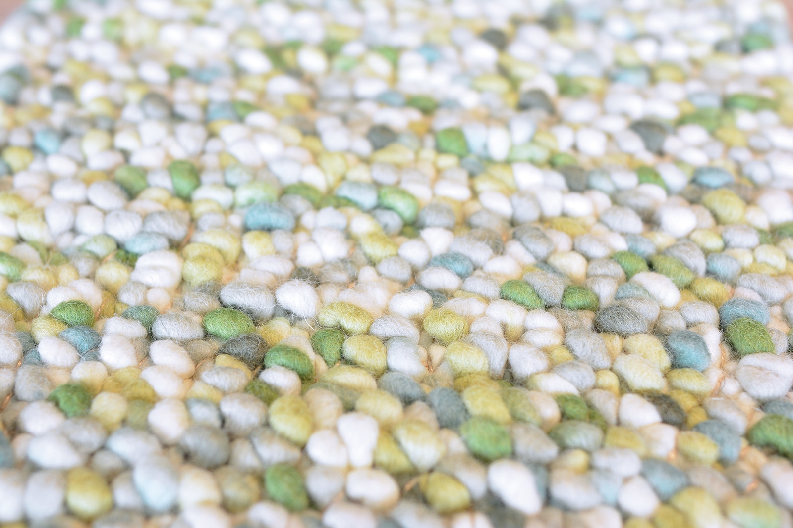 Pebble Fresh Grün 129807 Teppich | Größe: 140 x 200 cm
