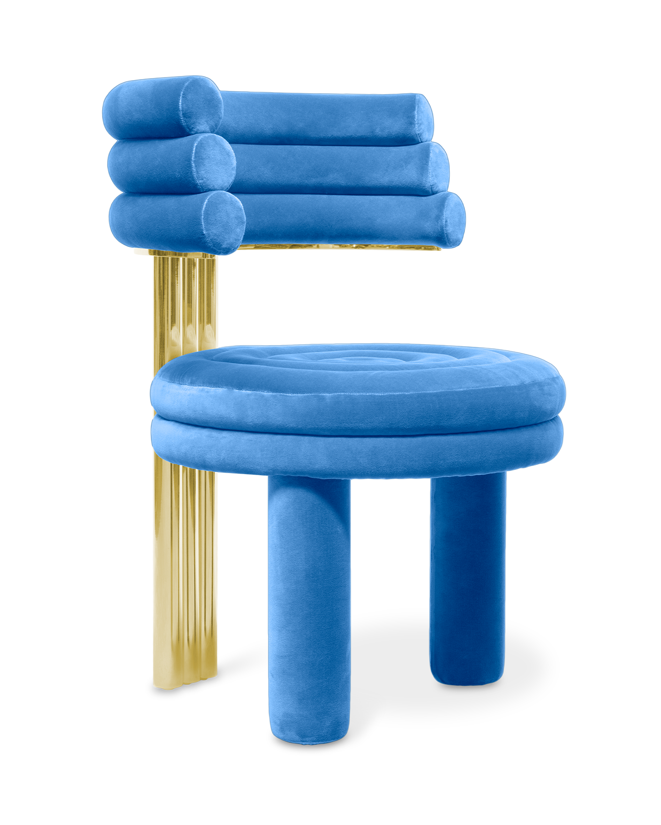 Kerr Blauer Esszimmerstuhl