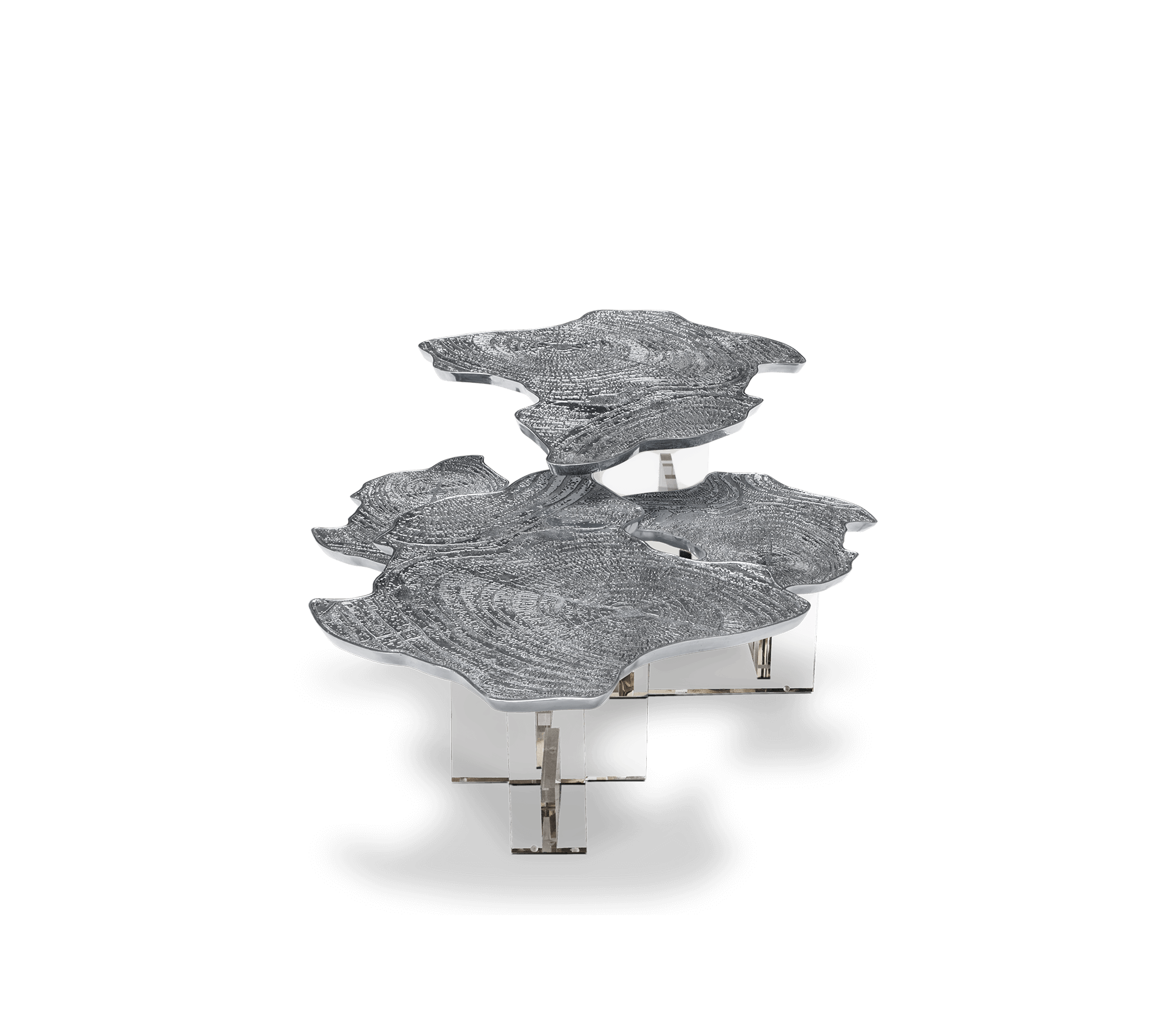 Aurora Silber Couchtisch