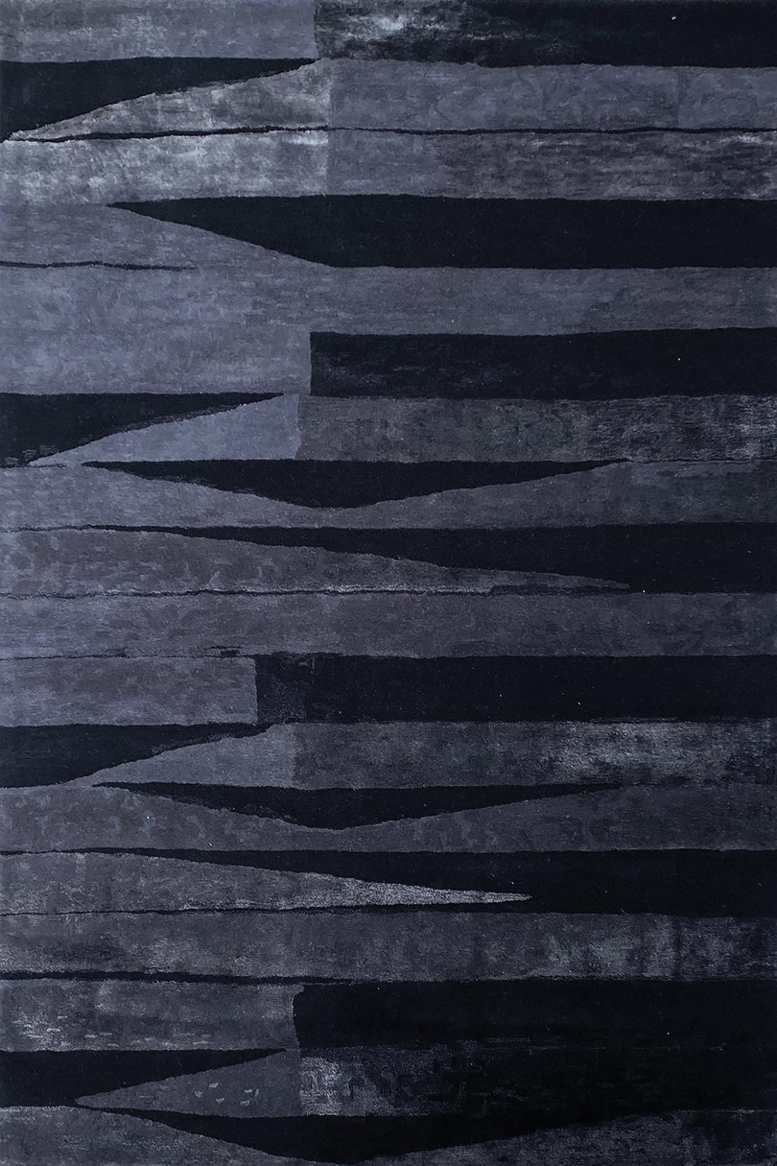 Mismatch Black Teppich | Größe: 250 x 350 cm