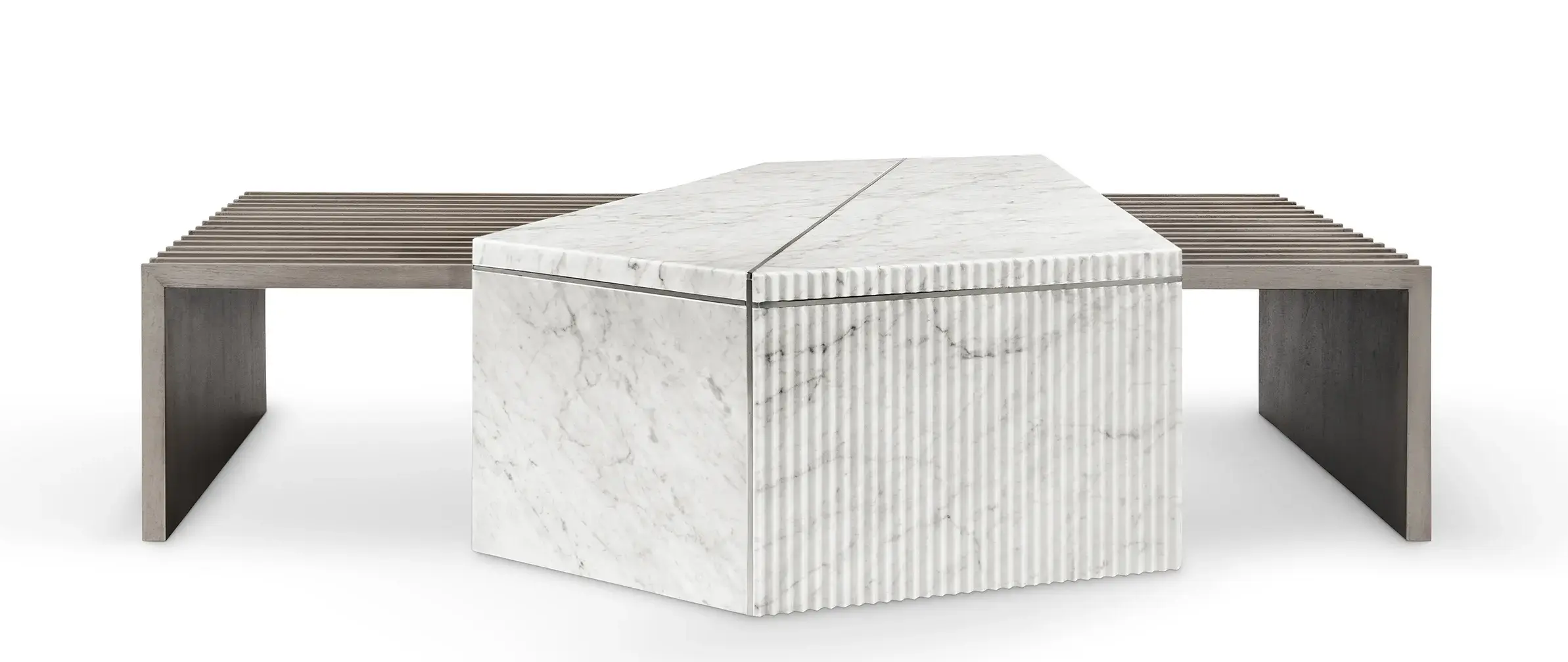 Monarch Holz Garten‑Couchtisch