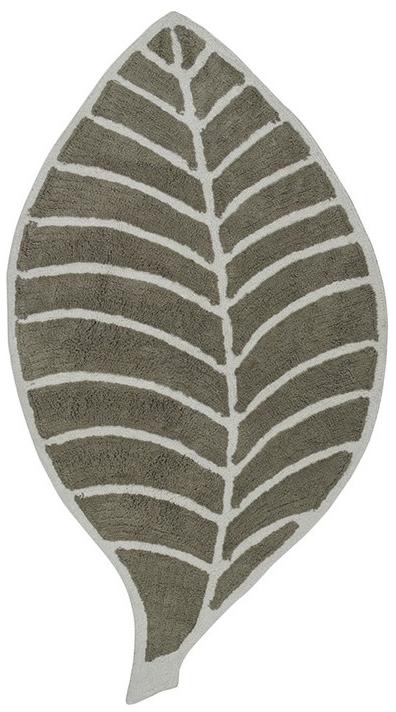 Leaf Beige Elfenbein Teppich | Größe: 60 x 120 cm
