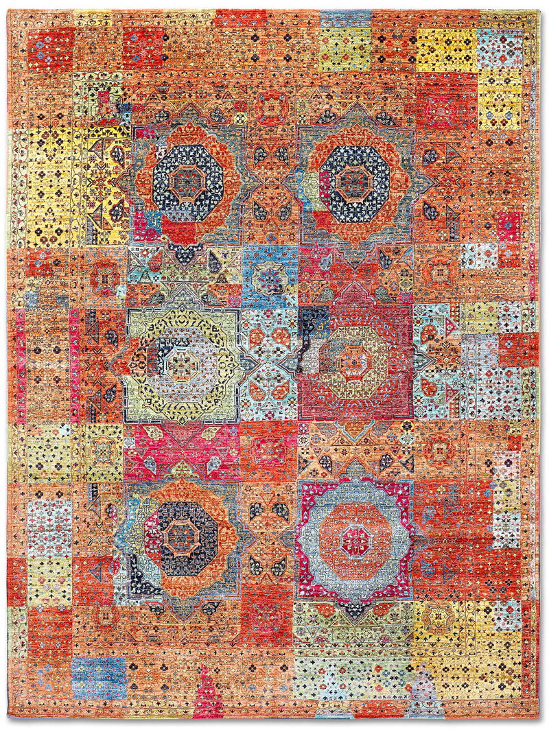 Cosmic Orange Teppich