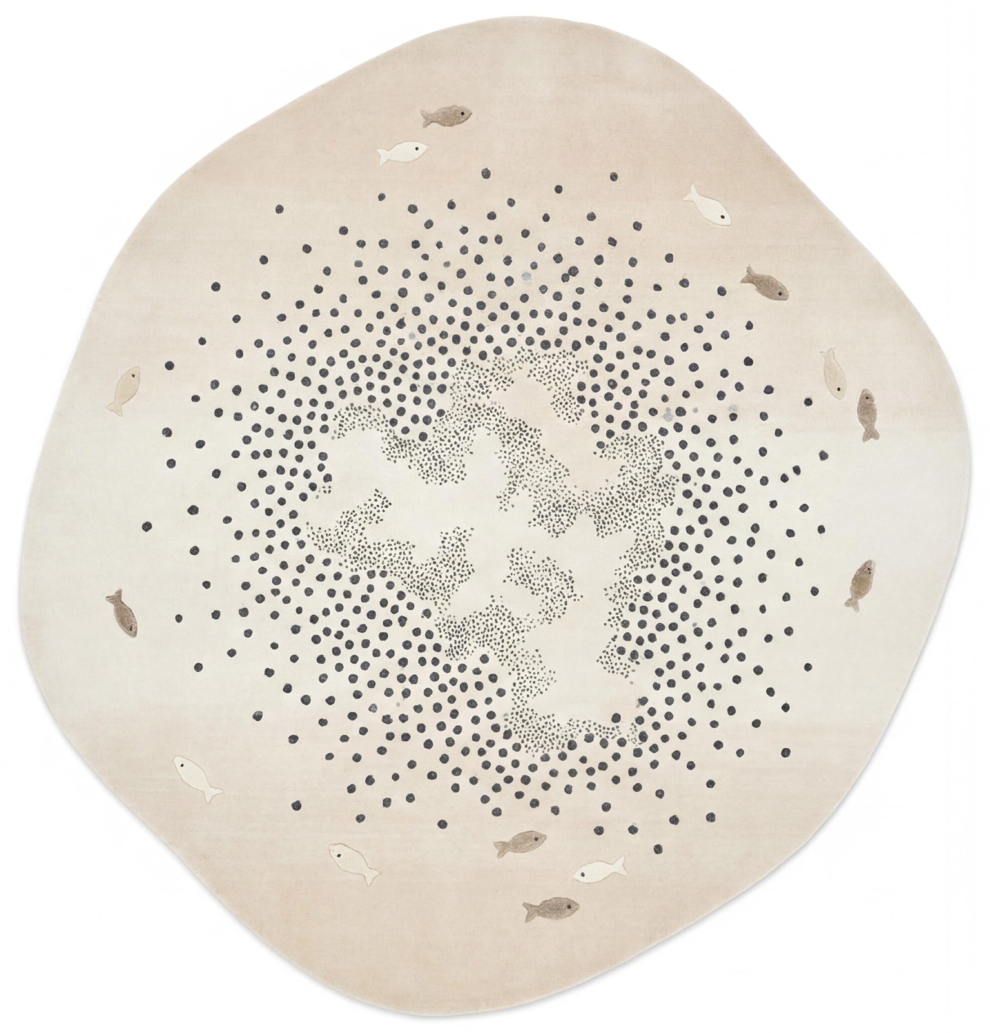 Ivory Halo Teppich