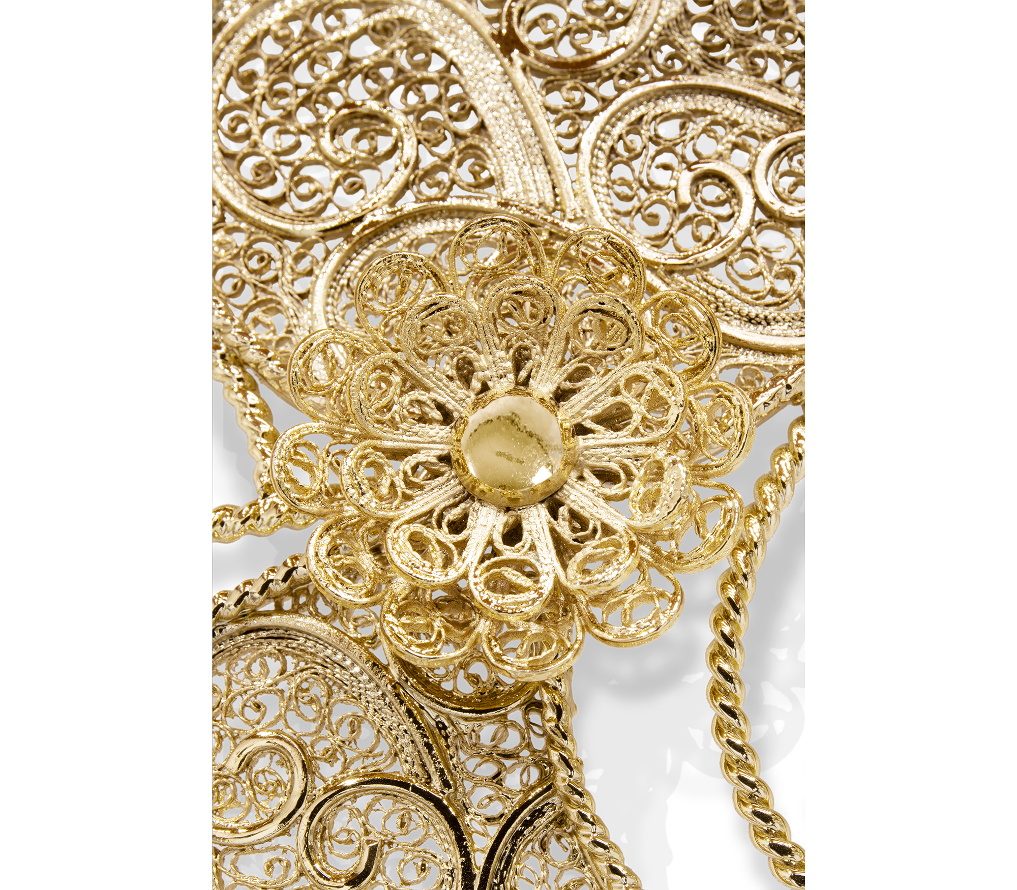 Ornate Filigree Spiegel