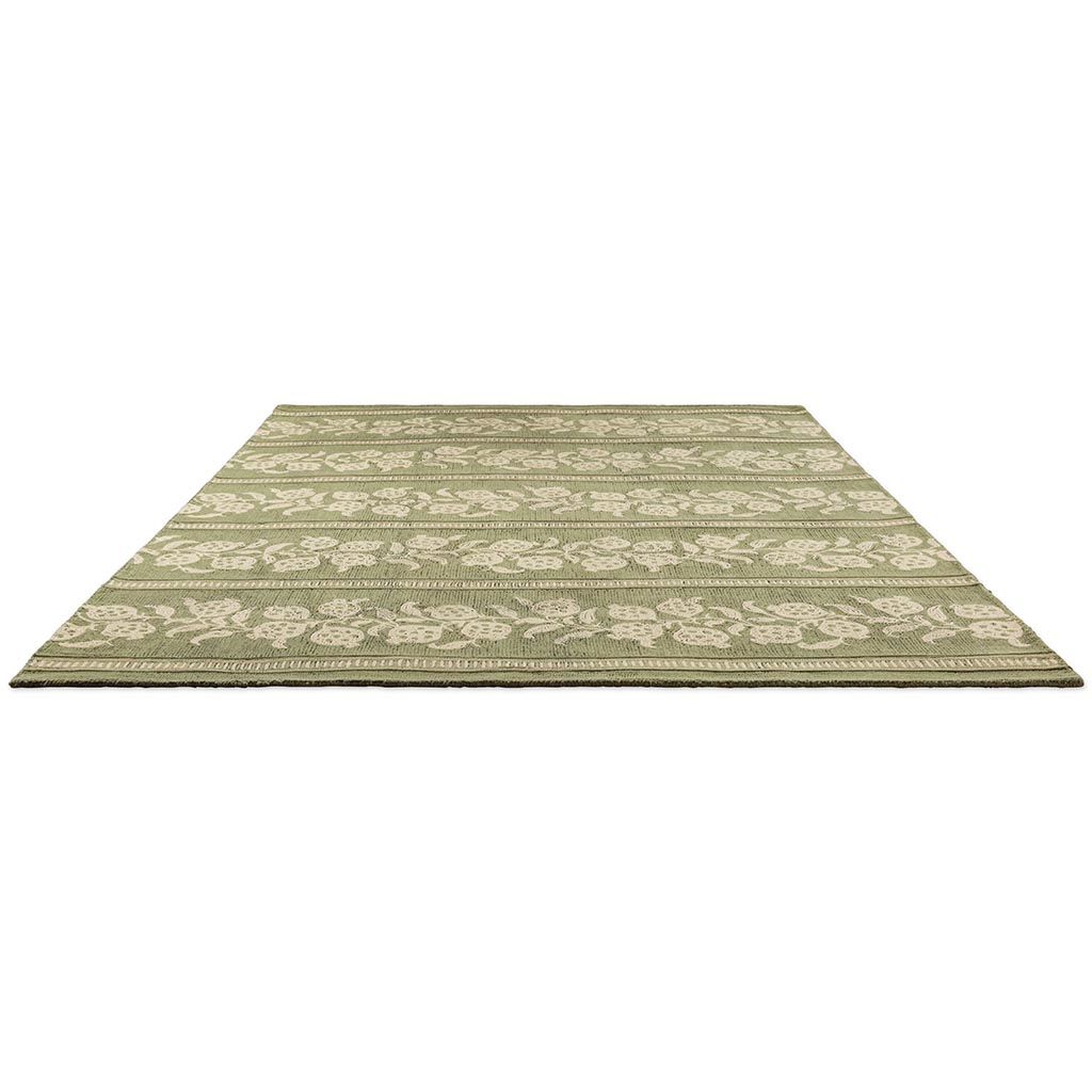 Anaar Forest Green Teppich | Größe: 140 × 200 cm