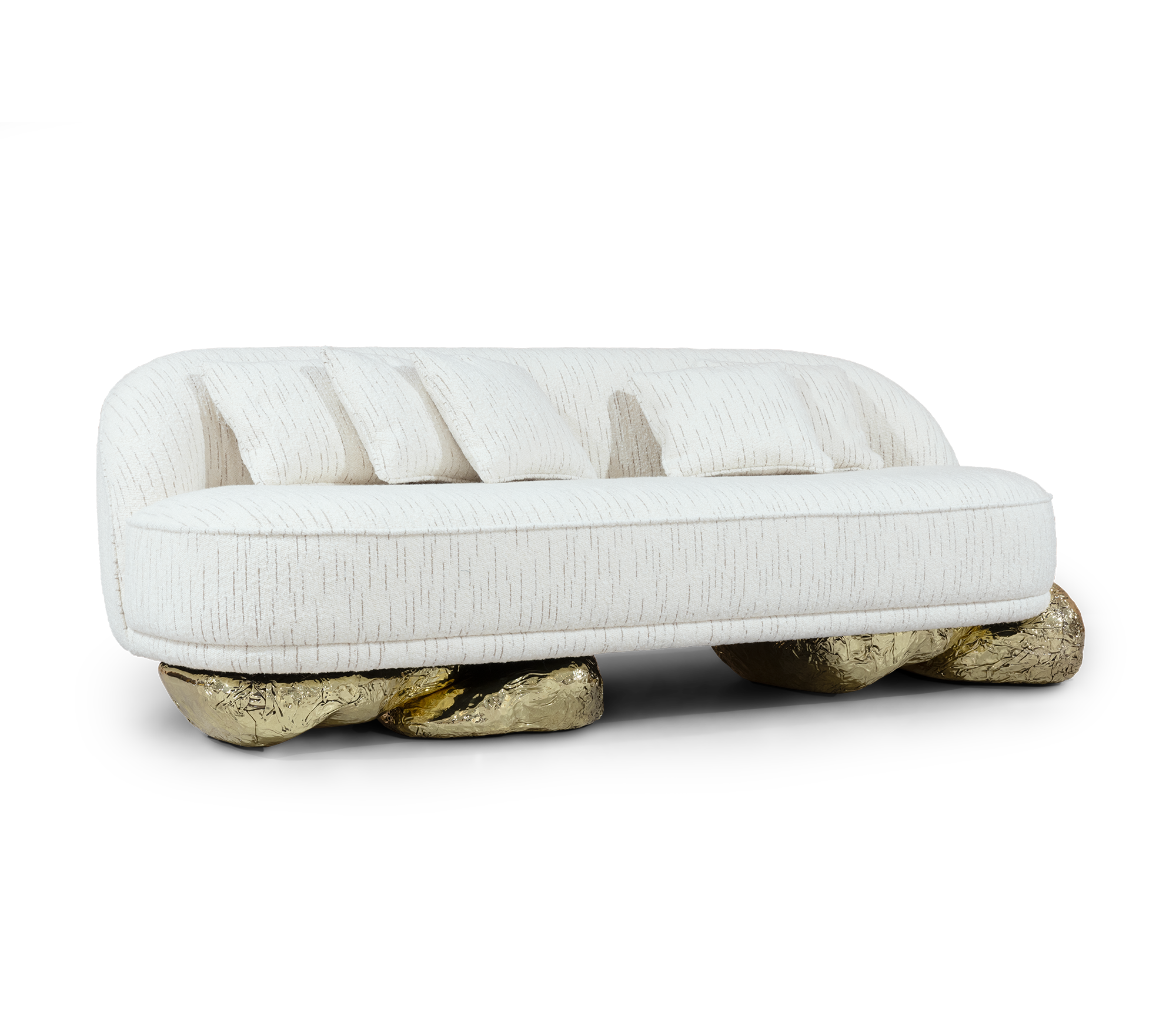 Angora Weißes Sofa