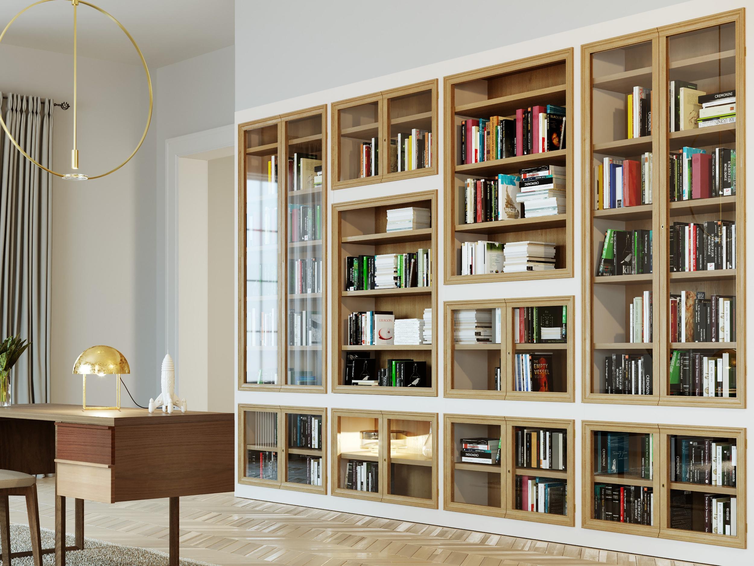 Maschera Bücherregal