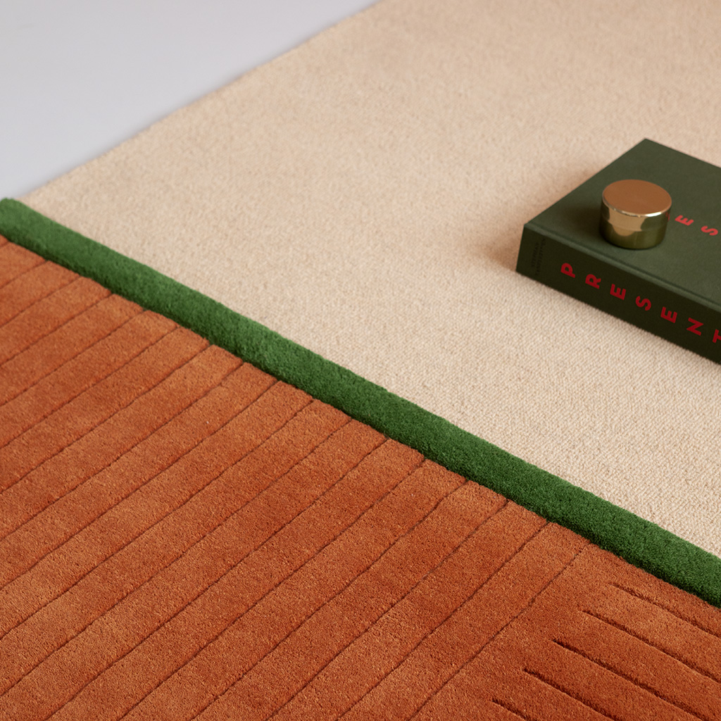 Decor Rhythm Tangerine 98003 Teppich | Größe: 250 x 350 cm