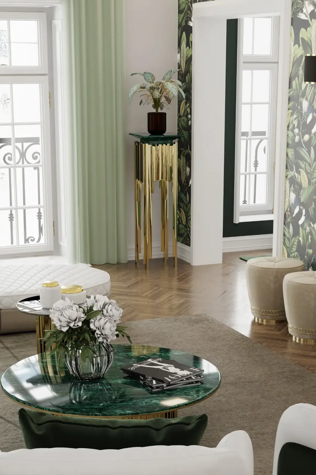 Imperial Säulentisch - 3