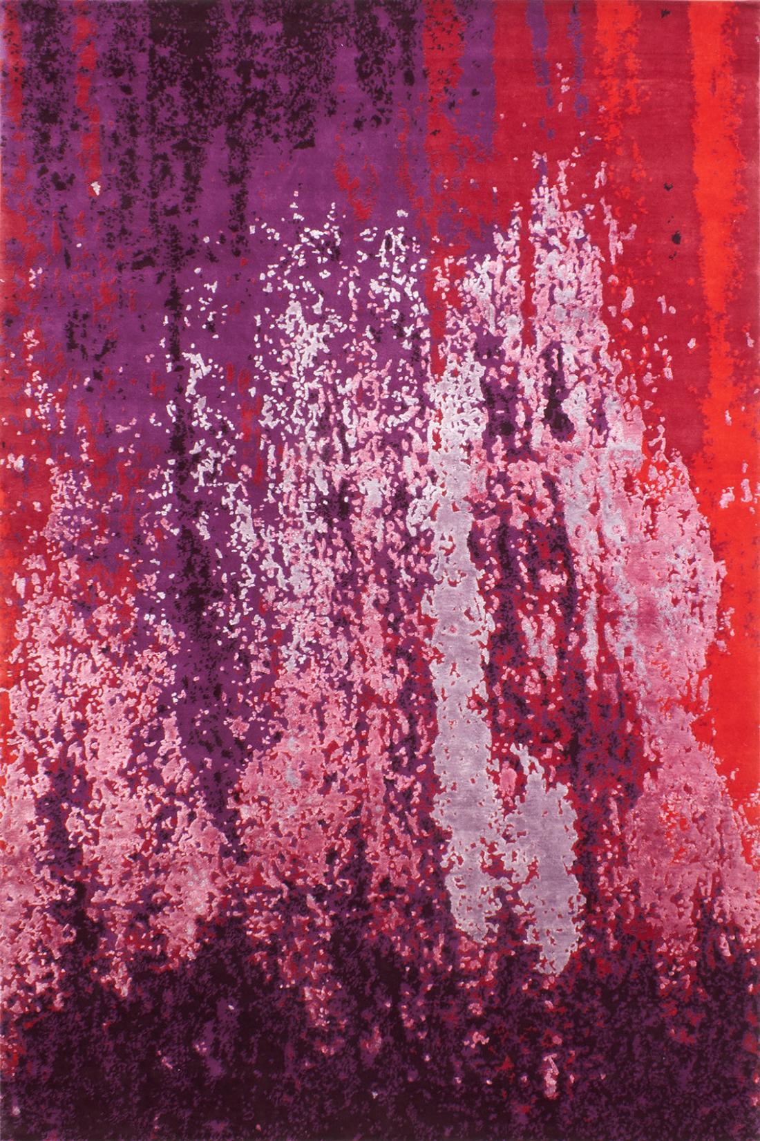 Earth Cardinal Red Teppich | Größe: 250 x 350 cm