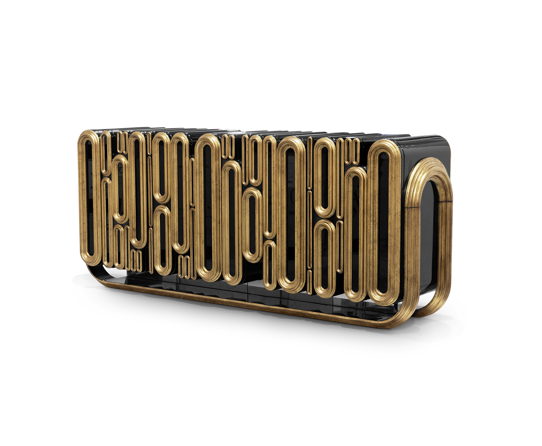 Ellipse Antikes Sideboard